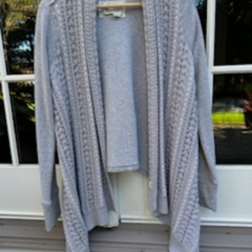 Anthropologie Saturday/Sunday Grey Modern Cardigan